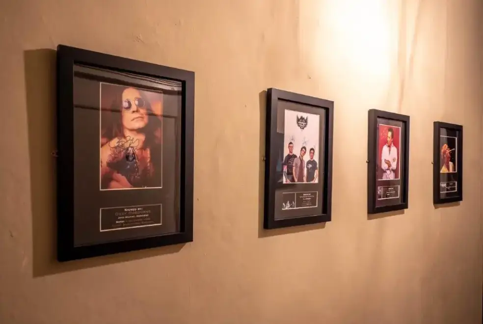 Lounge at Monnow Valley Studio