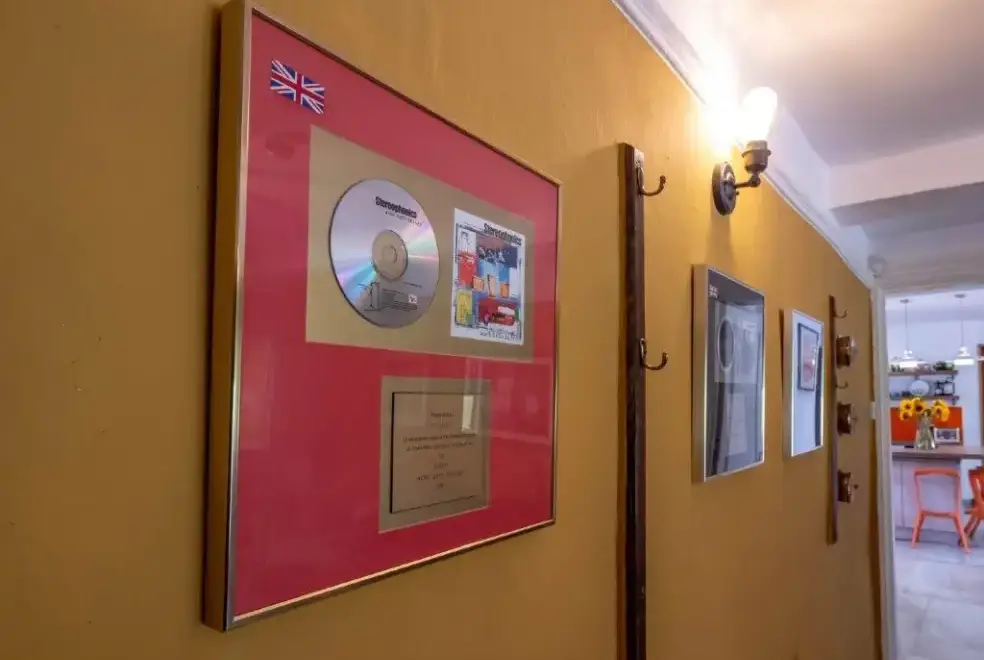 Lounge at Monnow Valley Studio