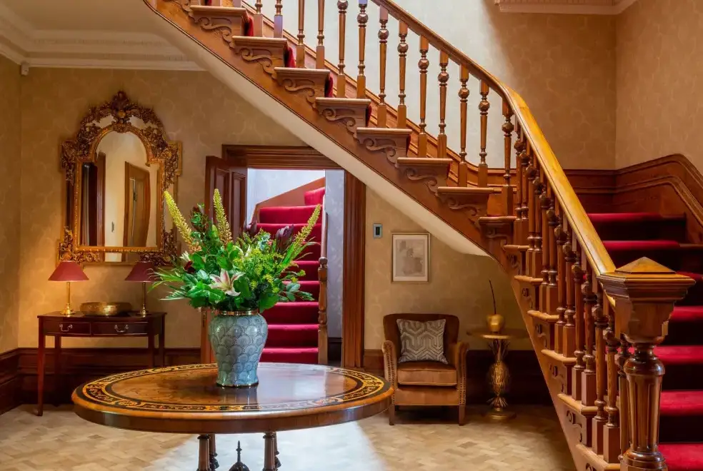 Hallway at Moorlands Manor