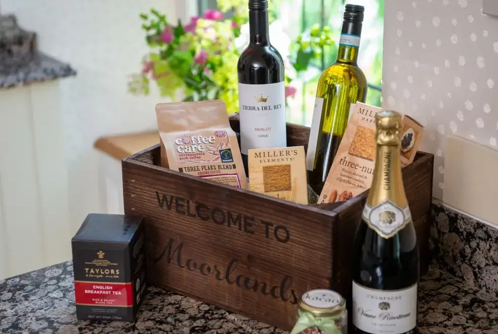 Well equipped kitchen at Moorlands Manor