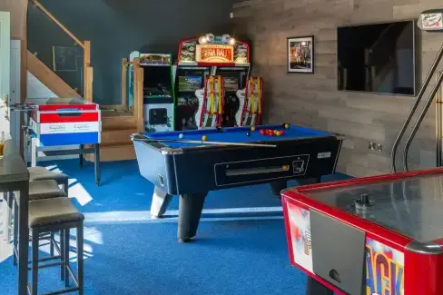 Games Room at Moorlands Manor, Lancashire