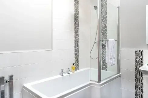 Family bathroom at Moorlands Manor, Lancashire