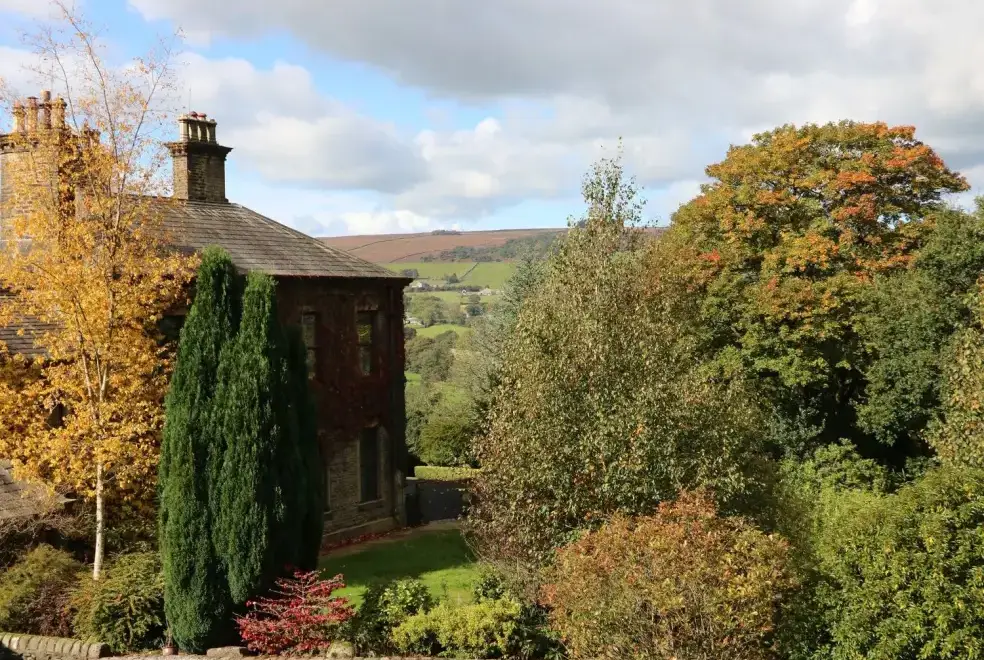 Countryside views at Moorlands Manor