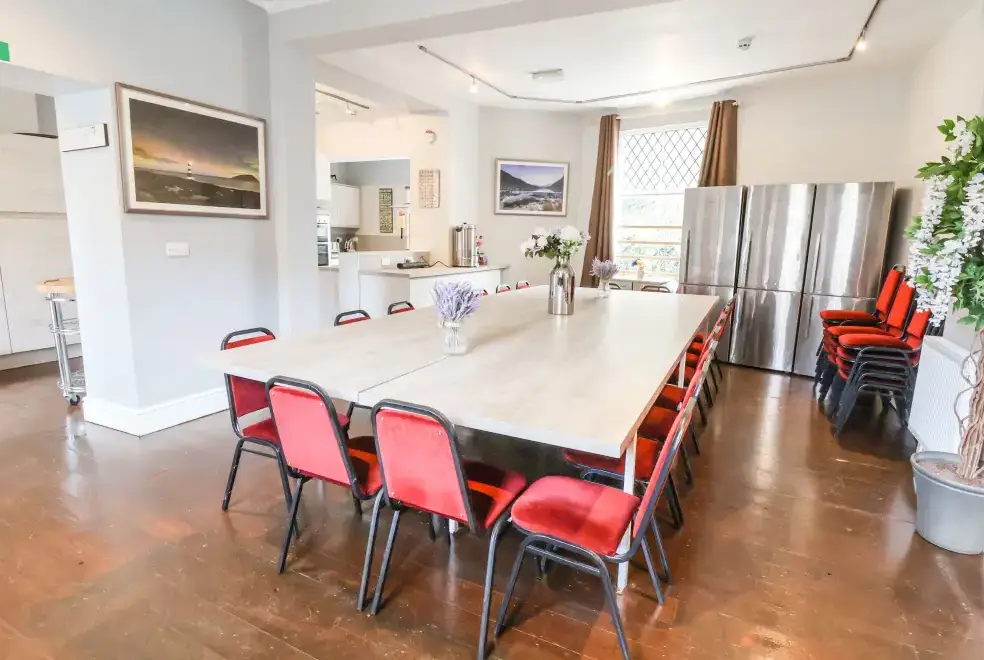 Dining room at Mountain View House