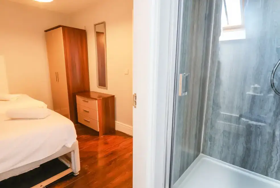 Bedroom at Mountain View House