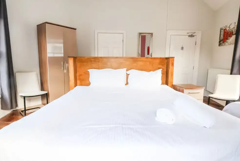 Bedroom at Mountain View House