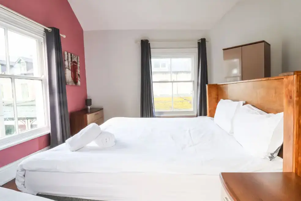 Bedroom at Mountain View House