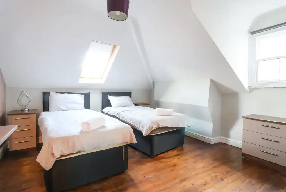 Bedroom at Mountain View House