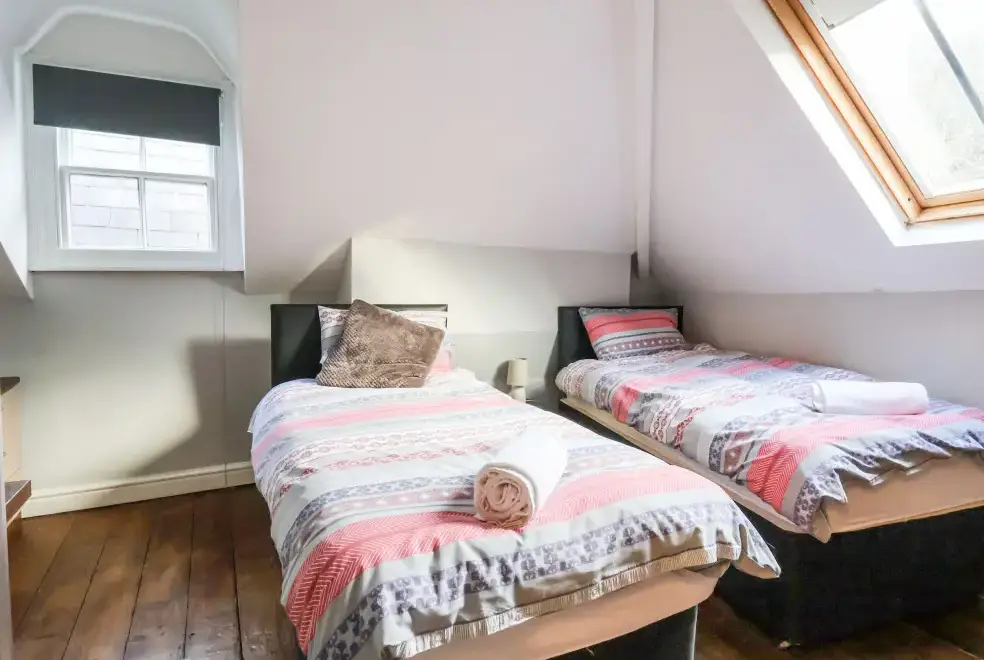 Bedroom at Mountain View House