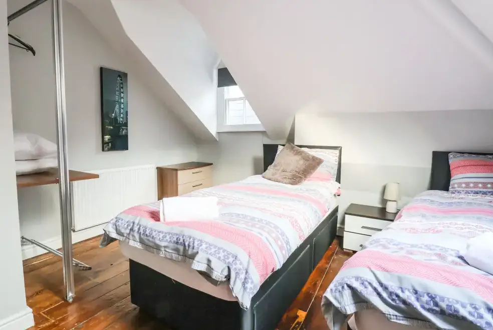 Bedroom at Mountain View House