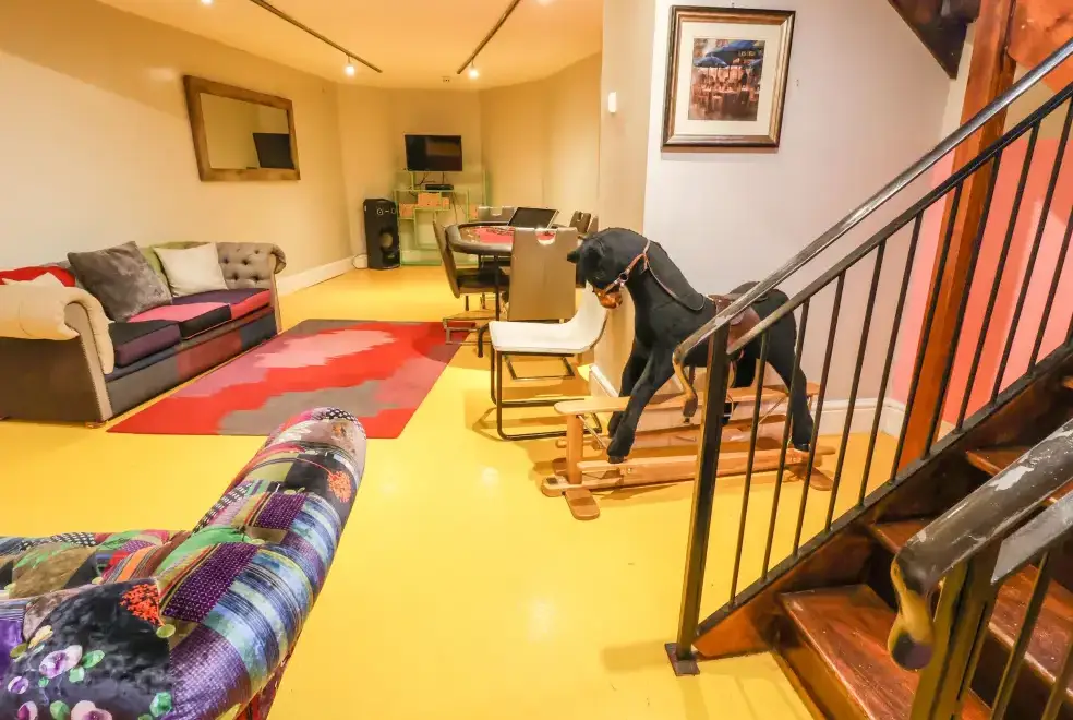 Games Room at Mountain View House