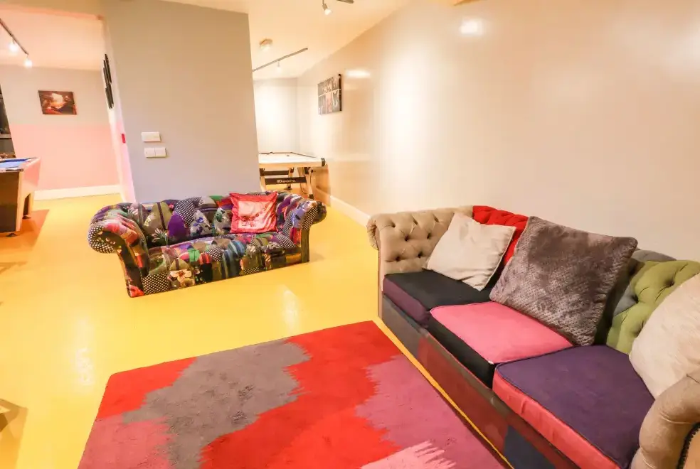 Games Room at Mountain View House