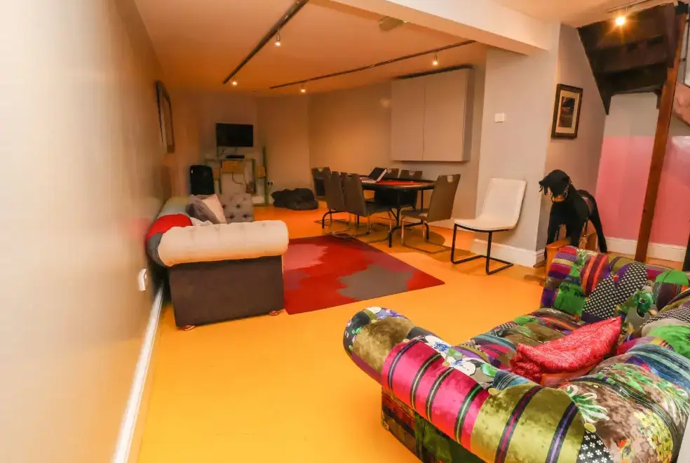 Games Room at Mountain View House