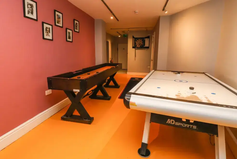 Games Room at Mountain View House