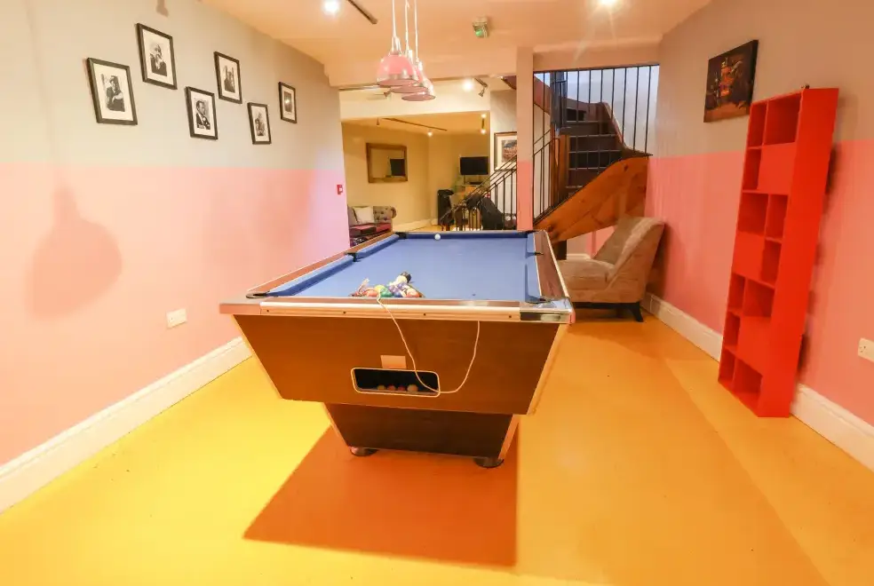 Games Room at Mountain View House
