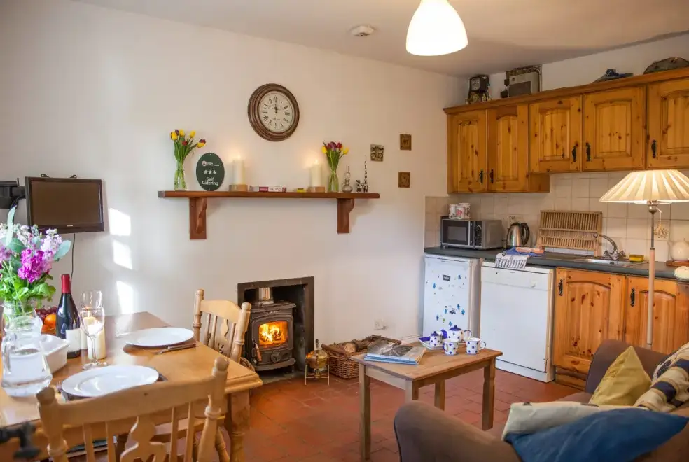 Kitchen/diner at Mr McGregors' Cottage