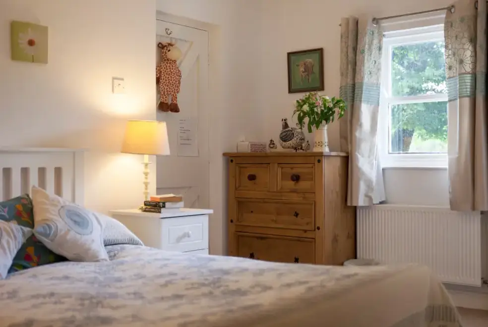 Bedroom at Mr McGregors' Cottage