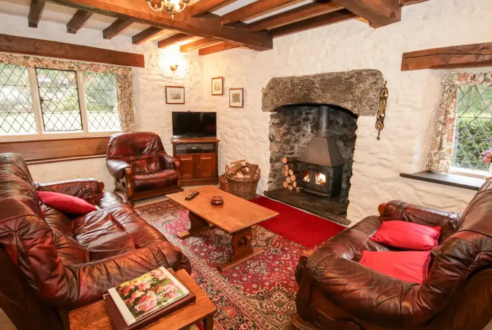 Lounge at Nant Cottage