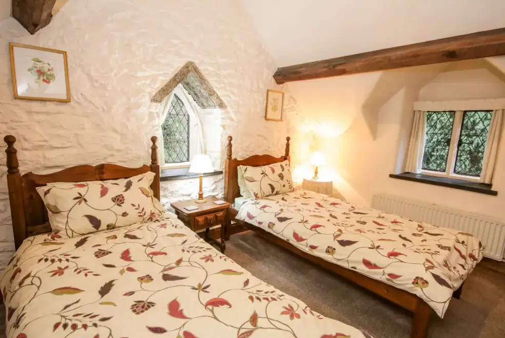 Bedroom at Nant Cottage