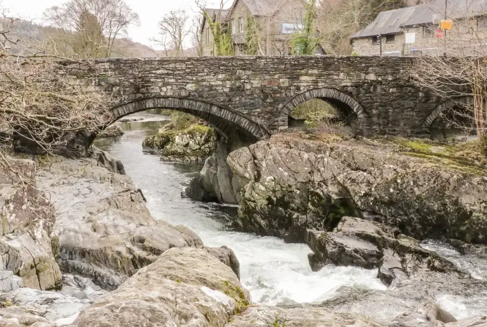 Countryside near Nant Cottage