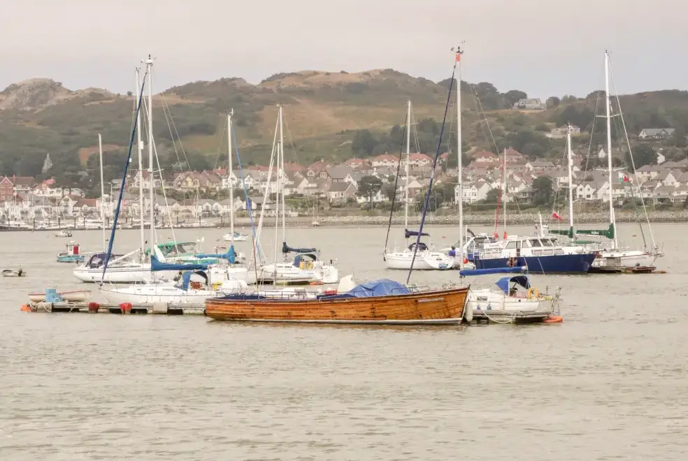 Sev view at Nant Cottage