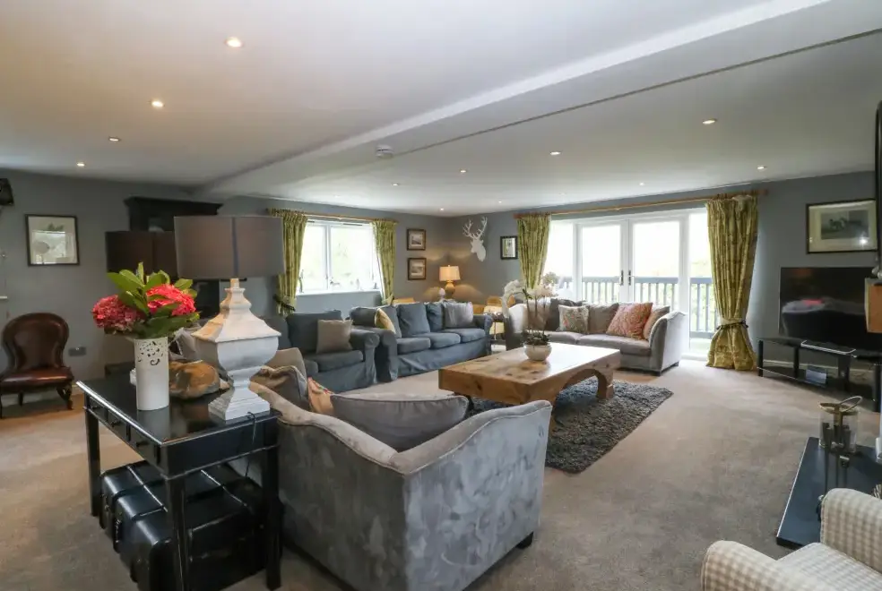 Lounge at Nant-yr-Rhedyn