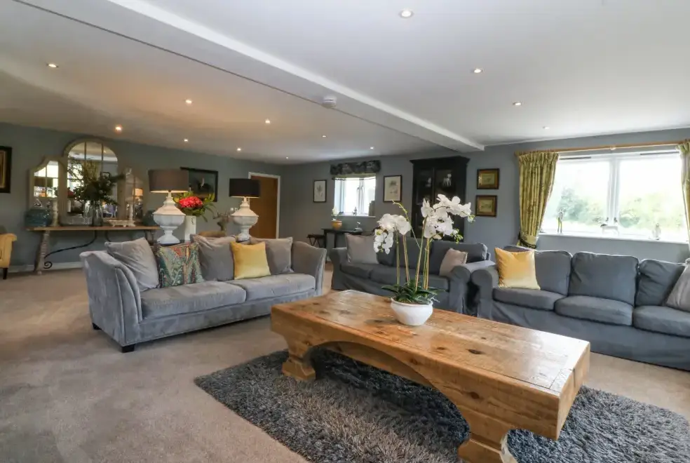 Lounge at Nant-yr-Rhedyn