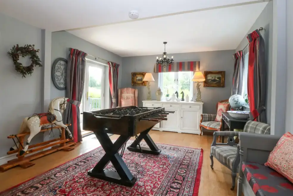 Games Room at Nant-yr-Rhedyn