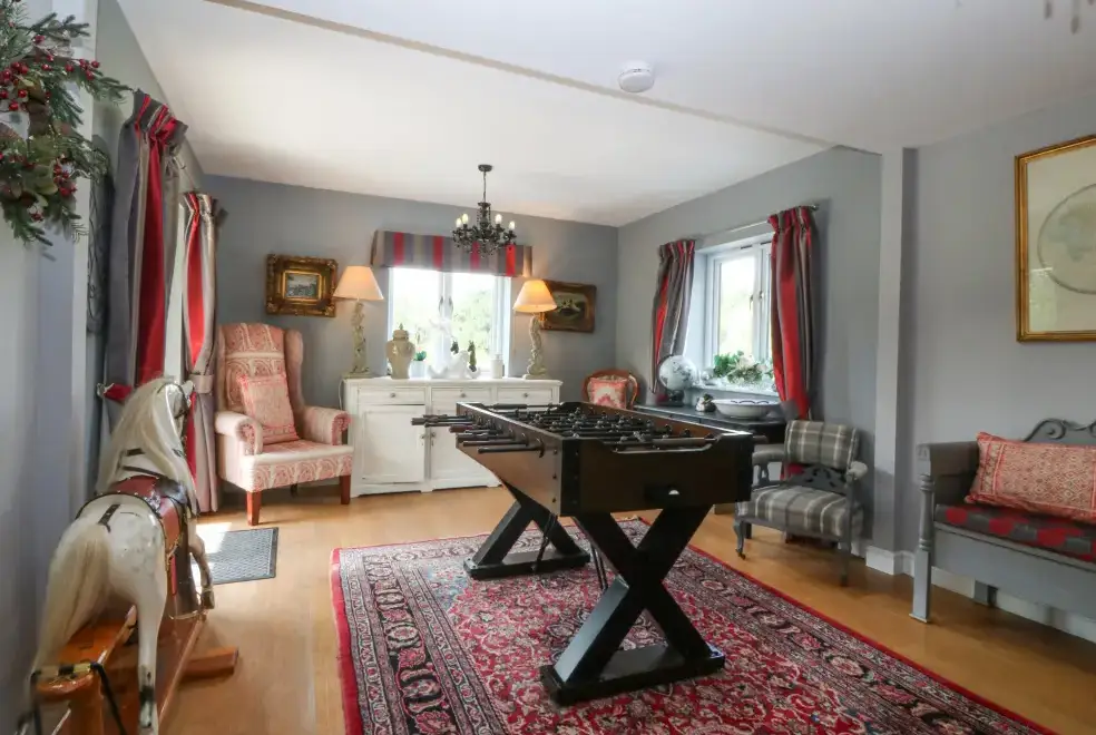 Games Room at Nant-yr-Rhedyn