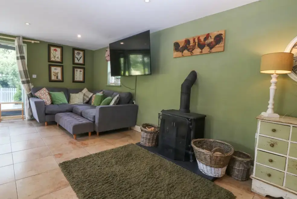 Lounge at Nant-yr-Rhedyn