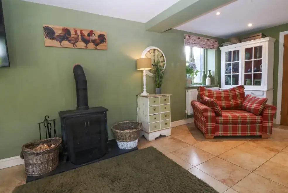 Lounge at Nant-yr-Rhedyn