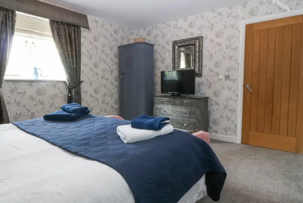 Bedroom at Nant-yr-Rhedyn