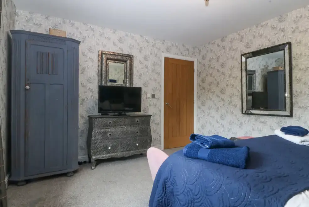 Bedroom at Nant-yr-Rhedyn