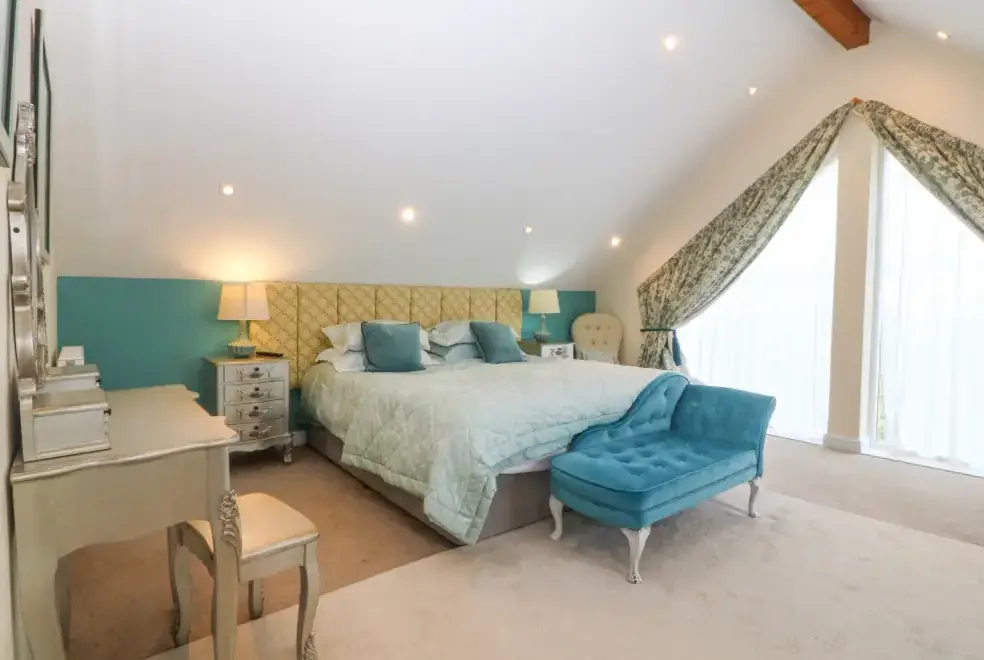 Bedroom at Nant-yr-Rhedyn