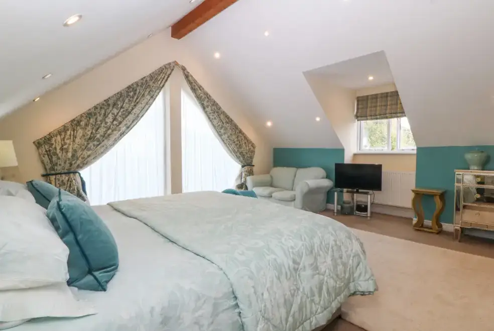 Bedroom at Nant-yr-Rhedyn