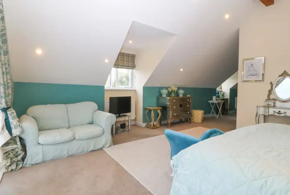 Bedroom at Nant-yr-Rhedyn