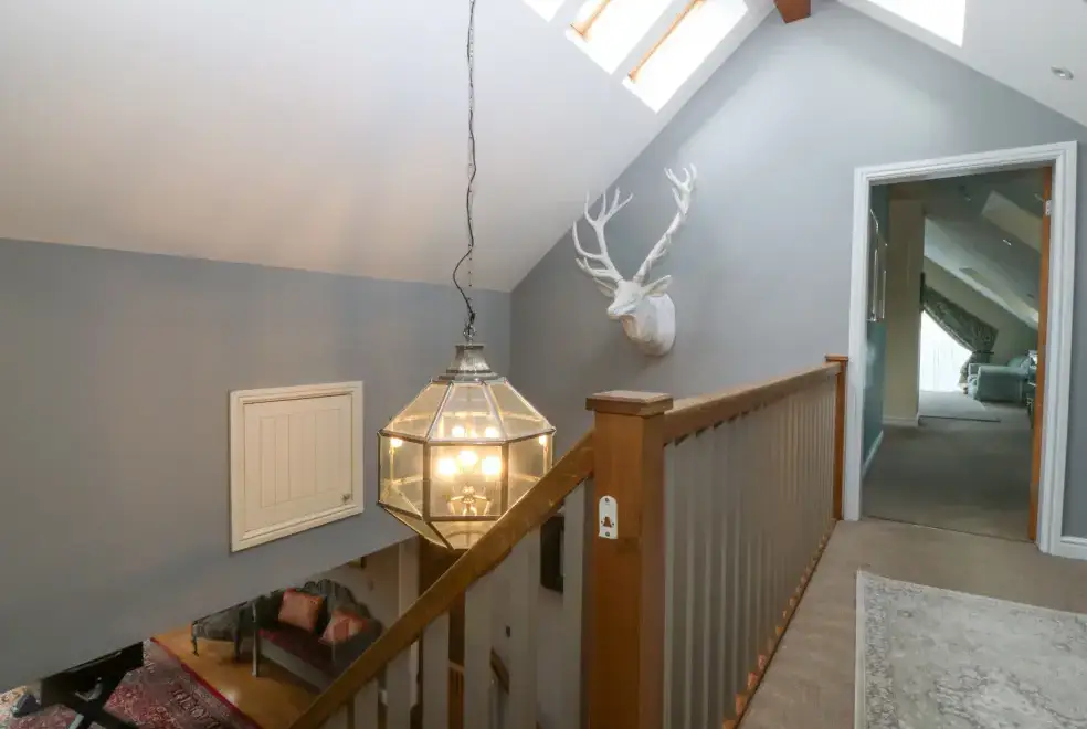 Hallway at Nant-yr-Rhedyn