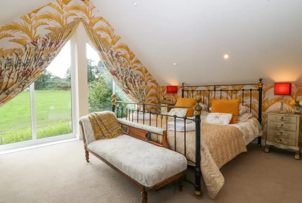 Bedroom at Nant-yr-Rhedyn