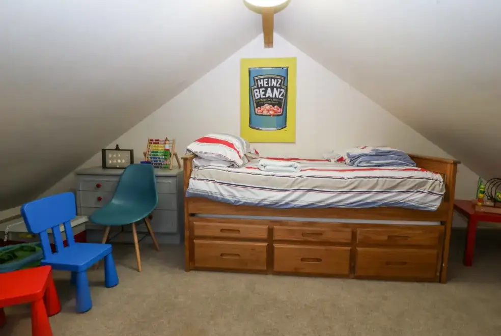 Bedroom at Nant-yr-Rhedyn