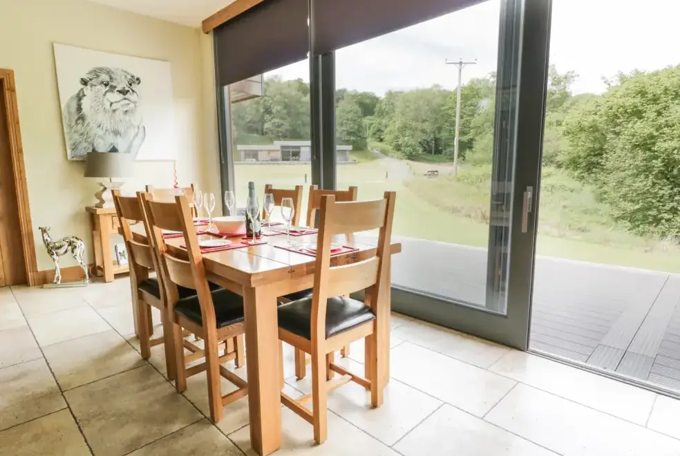 Dining room at Neddy Cut Lodge