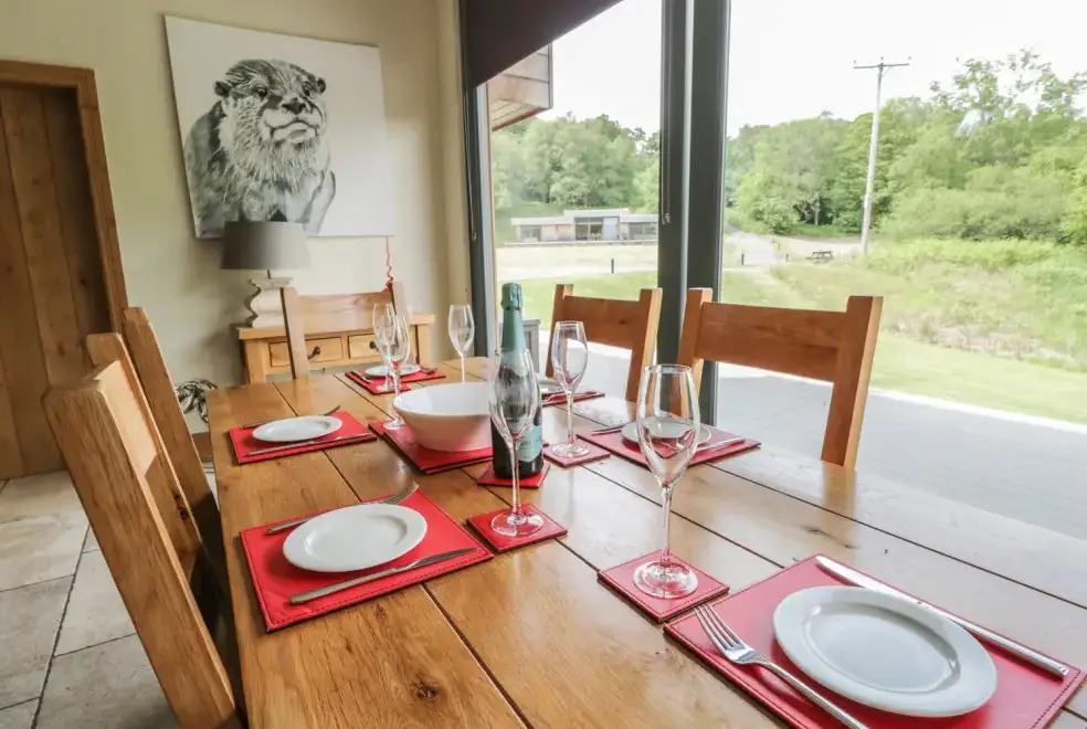 Dining room at Neddy Cut Lodge