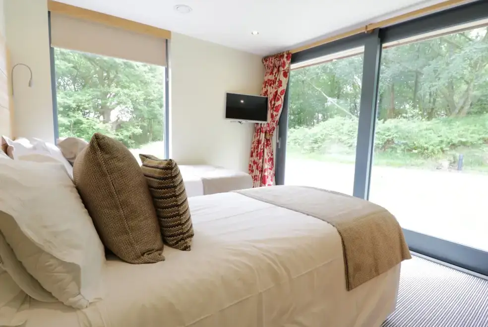Bedroom at Neddy Cut Lodge
