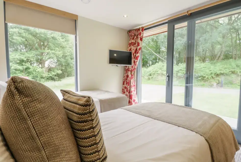 Bedroom at Neddy Cut Lodge