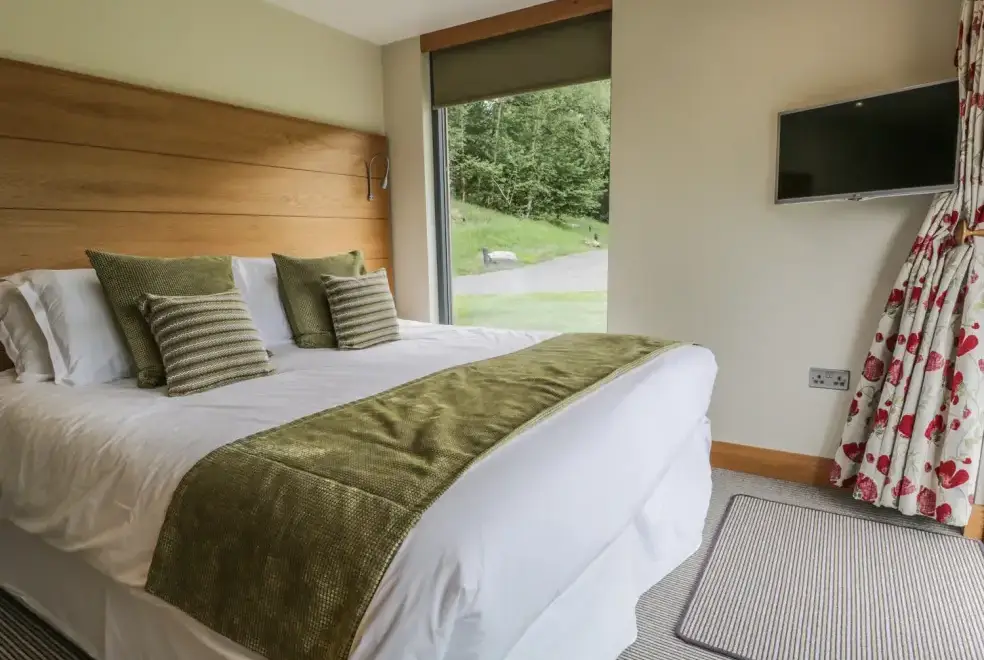 Bedroom at Neddy Cut Lodge