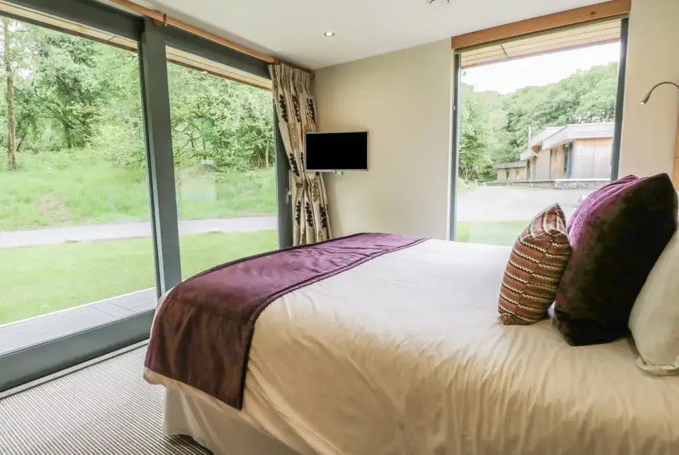 Bedroom at Neddy Cut Lodge
