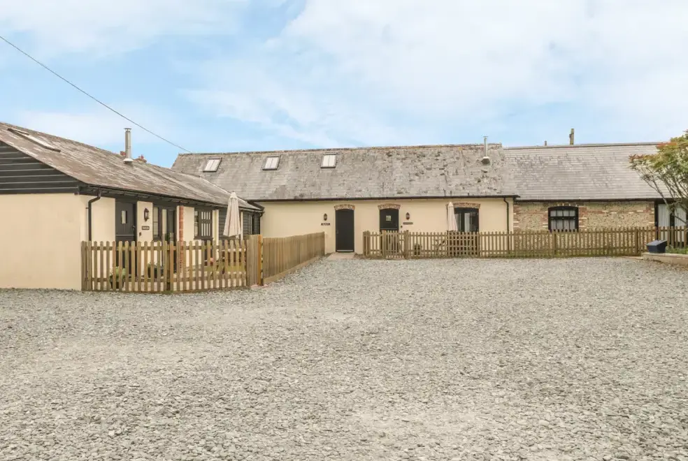 New Barn, from the outside