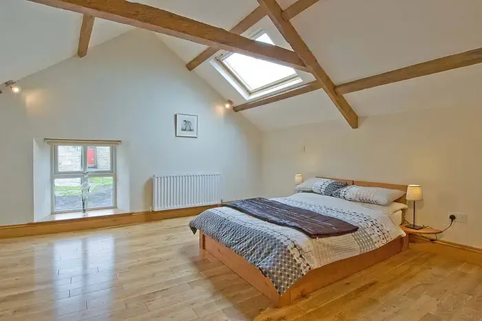 Bedroom at New Hall Farmhouse 
