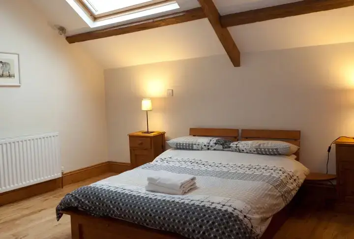 Bedroom at New Hall Farmhouse 