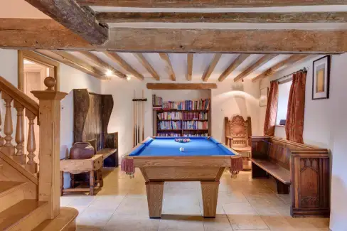 Games Room at New Yatt Farm, Oxfordshire