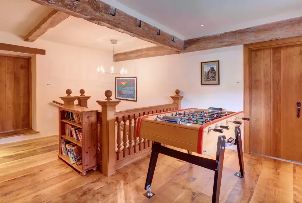 Games Room at New Yatt Farm